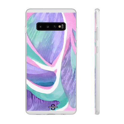 Purple Blue Green Pattern Phone cover