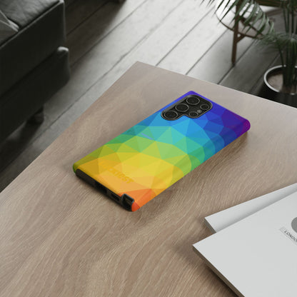 Chromatic Geometric Phone Cover | Mobile Cover  | Luckiest person alive subliminal