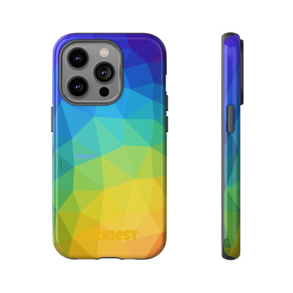 Chromatic Geometric Phone Cover | Mobile Cover  | Luckiest person alive subliminal