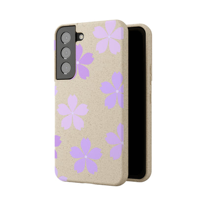 Eco friendly Purple Lavender Floral Design Phone case