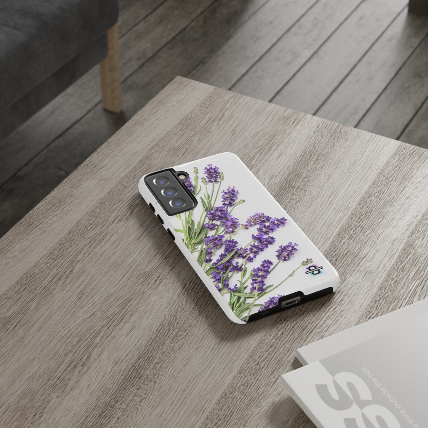 Lavender Print Hard Phone Cover, Mobile case