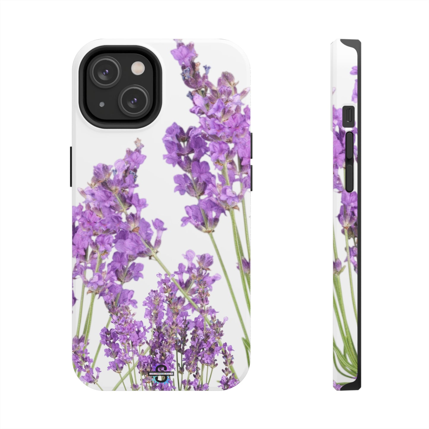 Purple Lavender print cute Phone Cover, Mobile case, iPhone 7 to iPhone15 AvailableSush Dopamine Decor