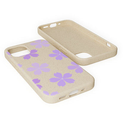 Eco friendly Purple Lavender Floral Design Phone case