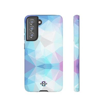 Geometric Blue Phone Cover