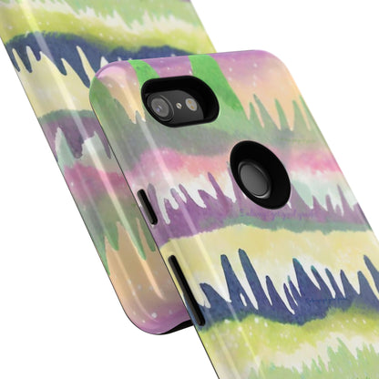 Limited Edition | Subliminals for good grades | Beautiful Abstract Landscape Phone Case – Nature Design Mobile Cover with Dual Protection