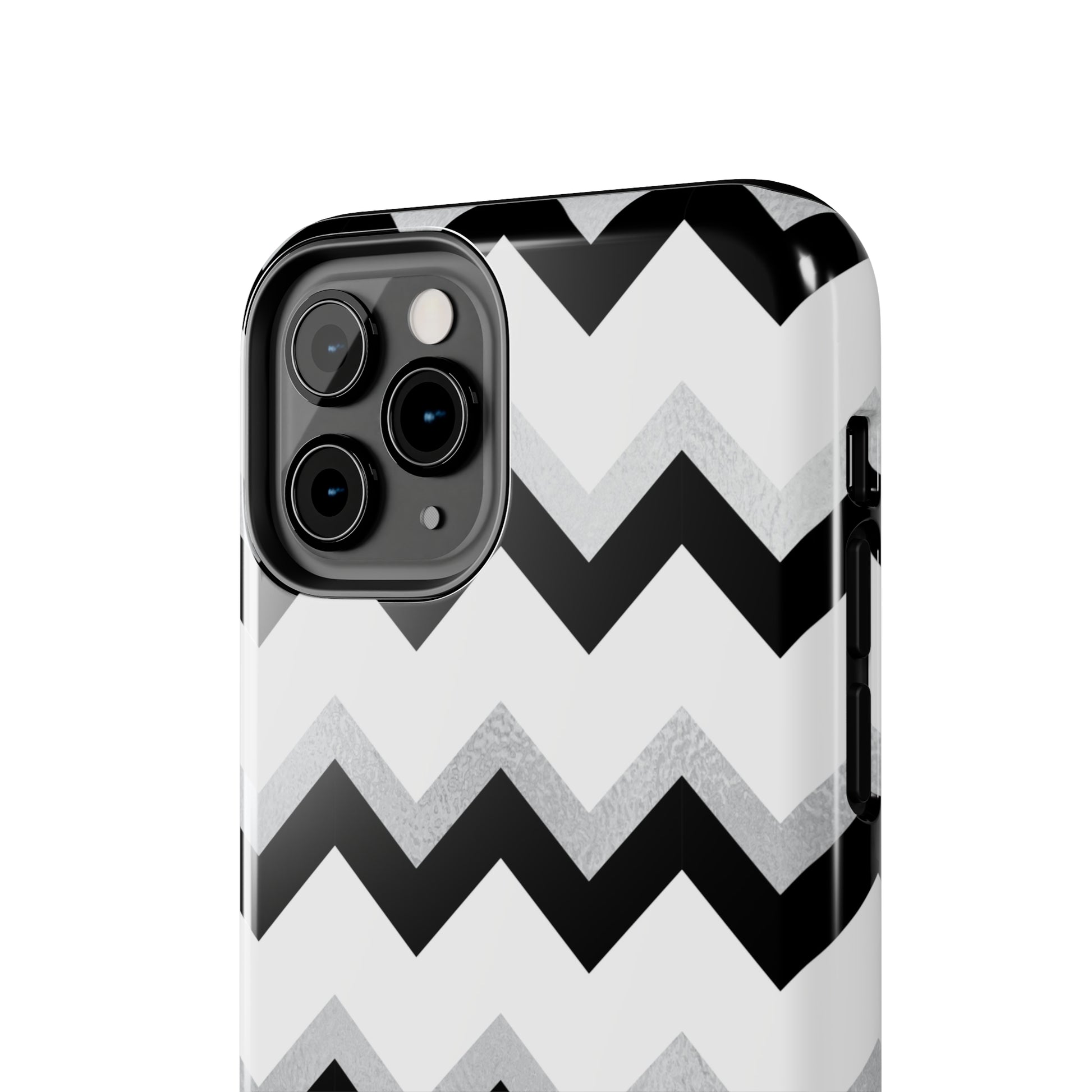 Zig Zag Black and White Phone Case | Mobile CoverSush Dopamine Decor