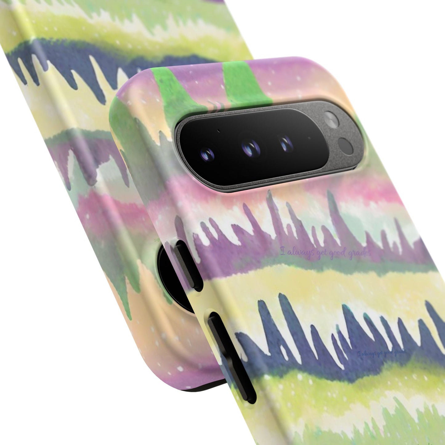 Limited Edition | Subliminals for good grades | Beautiful Abstract Landscape Phone Case – Nature Design Mobile Cover with Dual Protection