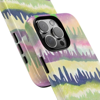 Limited Edition | Subliminals for good grades | Beautiful Abstract Landscape Phone Case – Nature Design Mobile Cover with Dual Protection