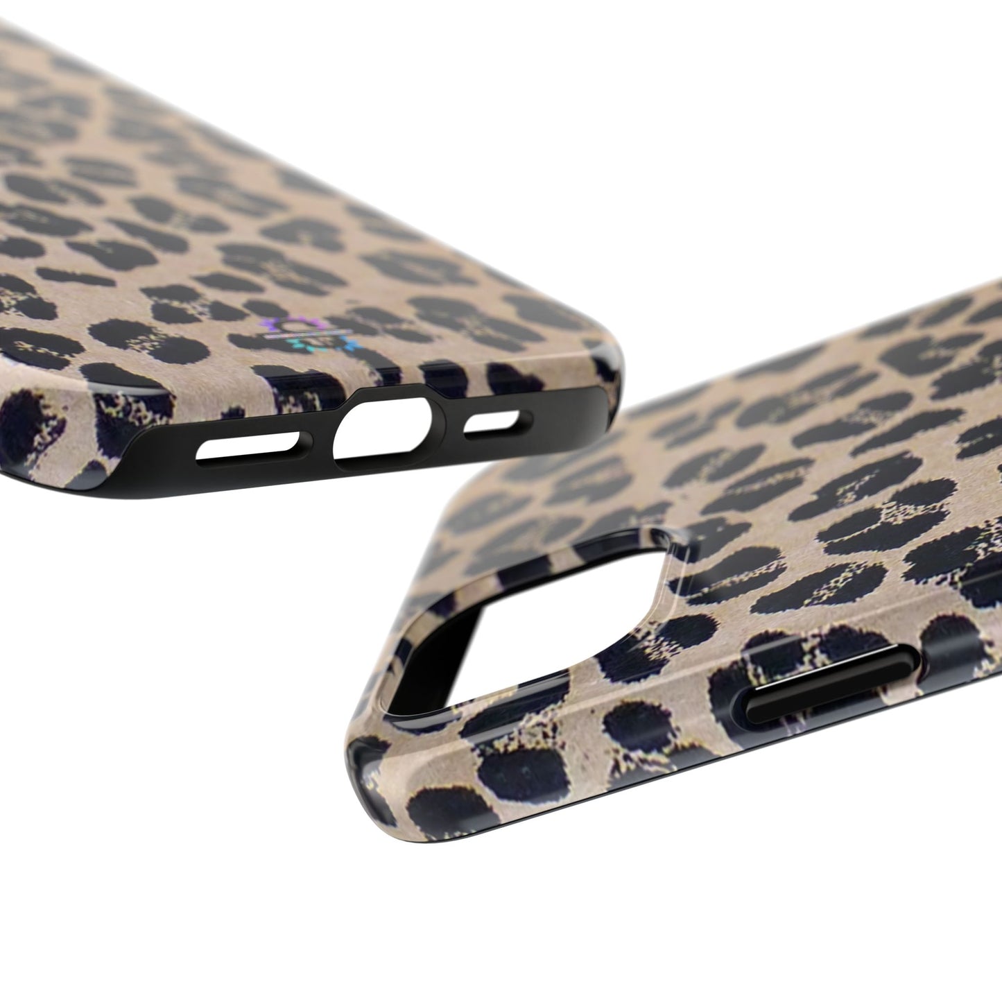 Black and Brown Mobile Cover, Leopard Print, Stylish Mobile Case, Accessories