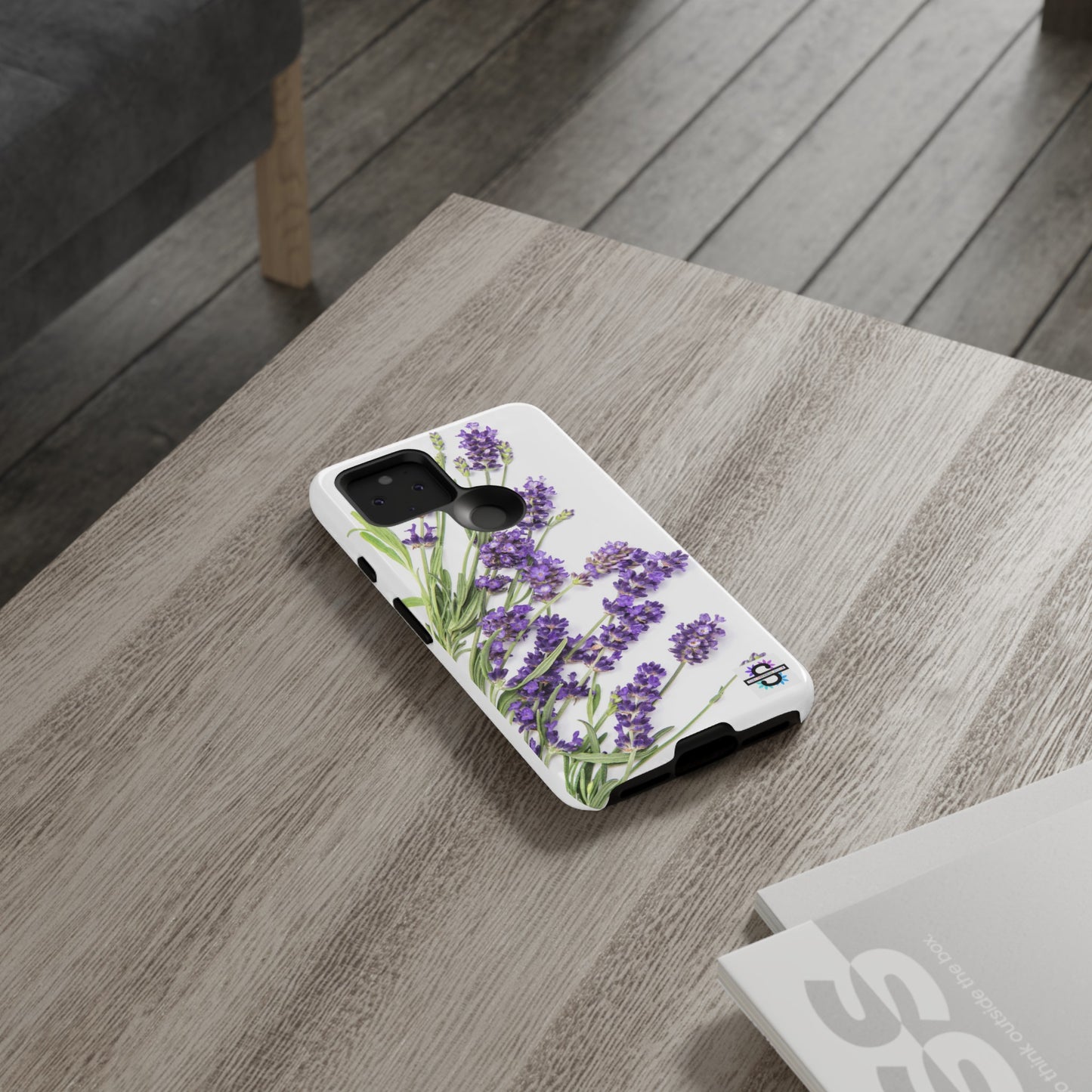 Lavender Print Hard Phone Cover, Mobile case