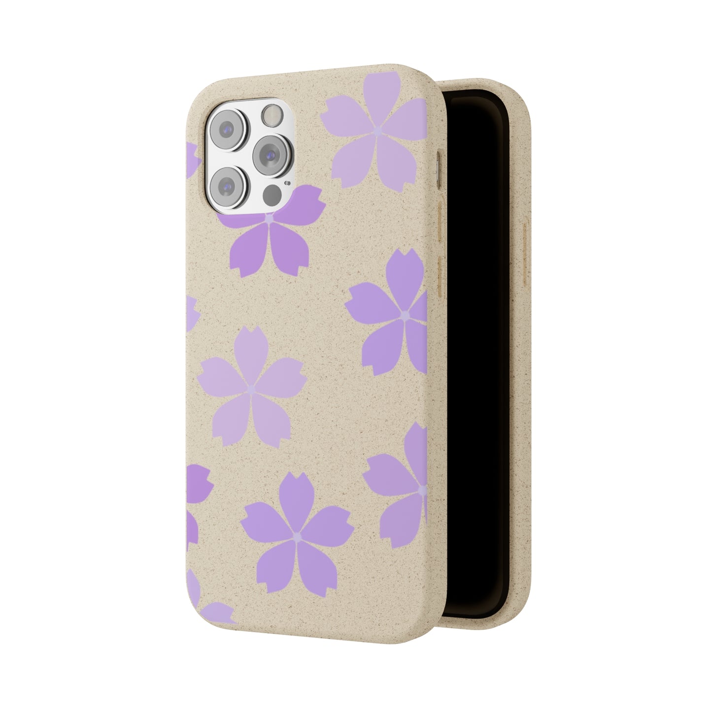 Eco friendly Purple Lavender Floral Design Phone case