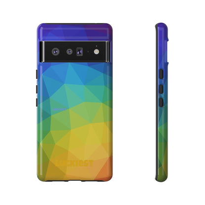 Chromatic Geometric Phone Cover | Mobile Cover  | Luckiest person alive subliminal