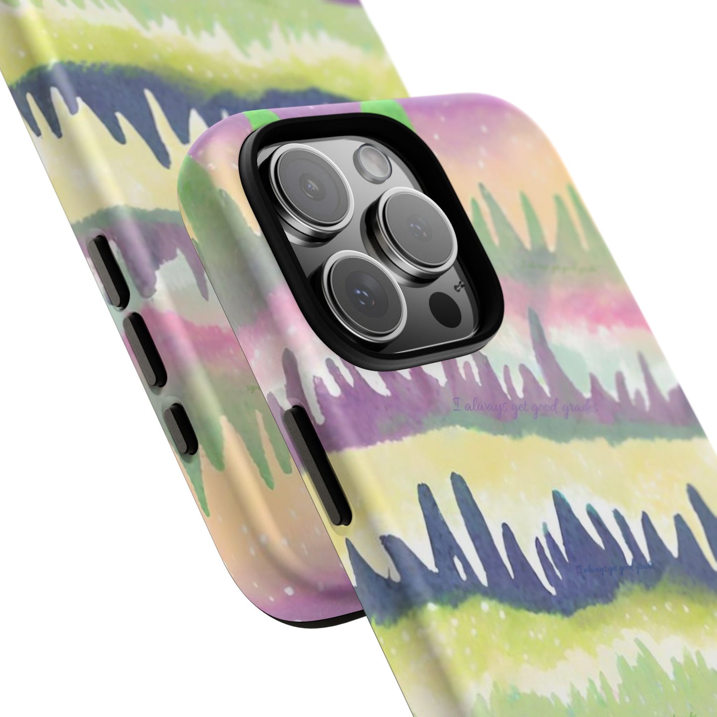 Limited Edition | Subliminals for good grades | Beautiful Abstract Landscape Phone Case – Nature Design Mobile Cover with Dual Protection