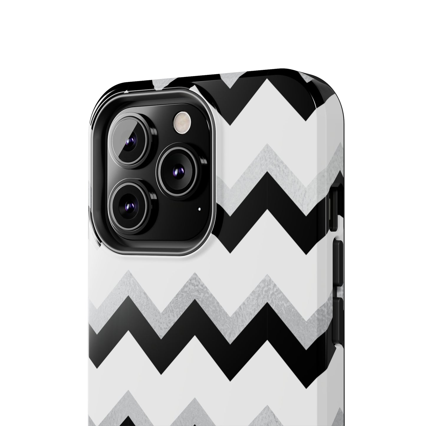 Zig Zag Black and White Phone Case | Mobile CoverSush Dopamine Decor