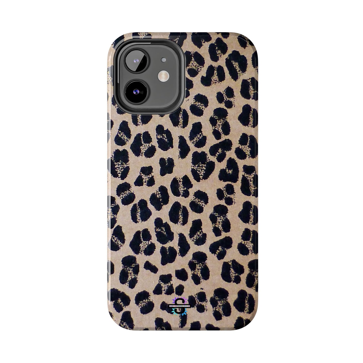 Black and Brown Mobile Cover, Leopard Print, Stylish Mobile Case, Accessories
