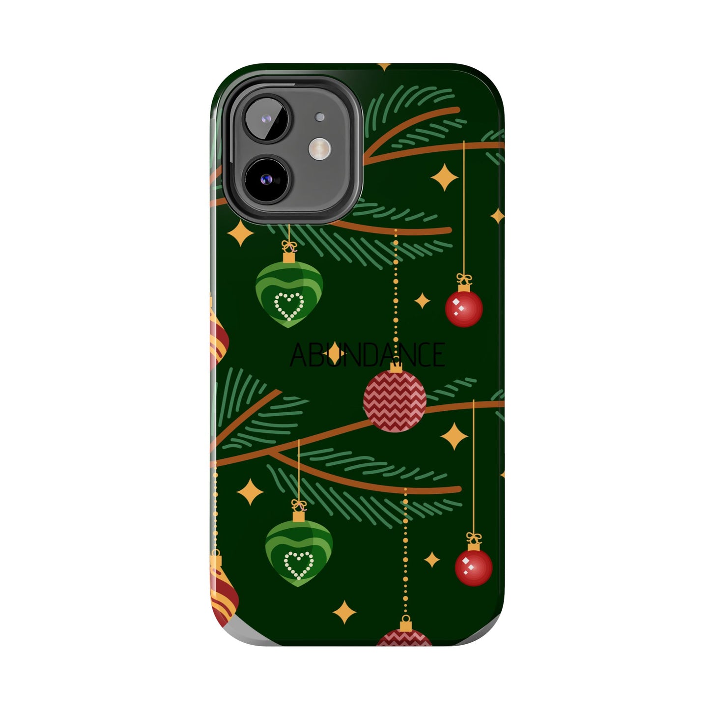 Cute Christmas print Mobile cover | Subliminal messaging to attract abundance| Manifest Abundance