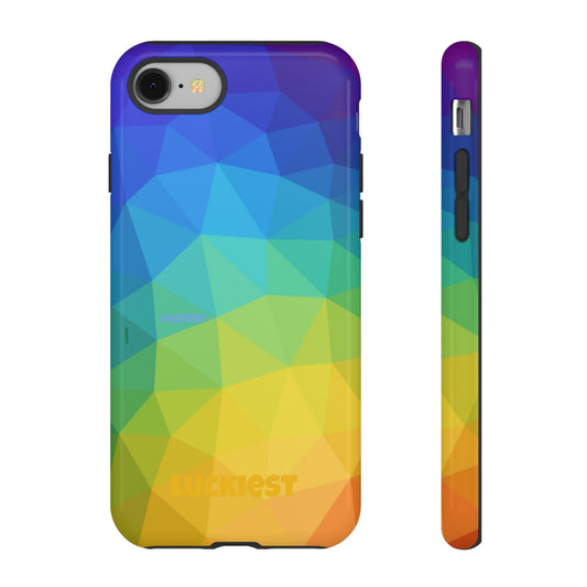 Chromatic Geometric Phone Cover | Mobile Cover  | Luckiest person alive subliminal