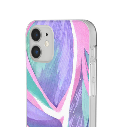 Subliminals for Prosperity | Purple Blue Green Pattern Phone cover | World's first Subliminals Brand | Sush Dopamine Decor