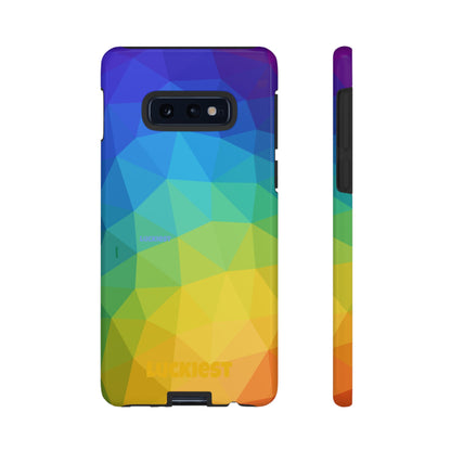 Chromatic Geometric Phone Cover | Mobile Cover  | Luckiest person alive subliminal