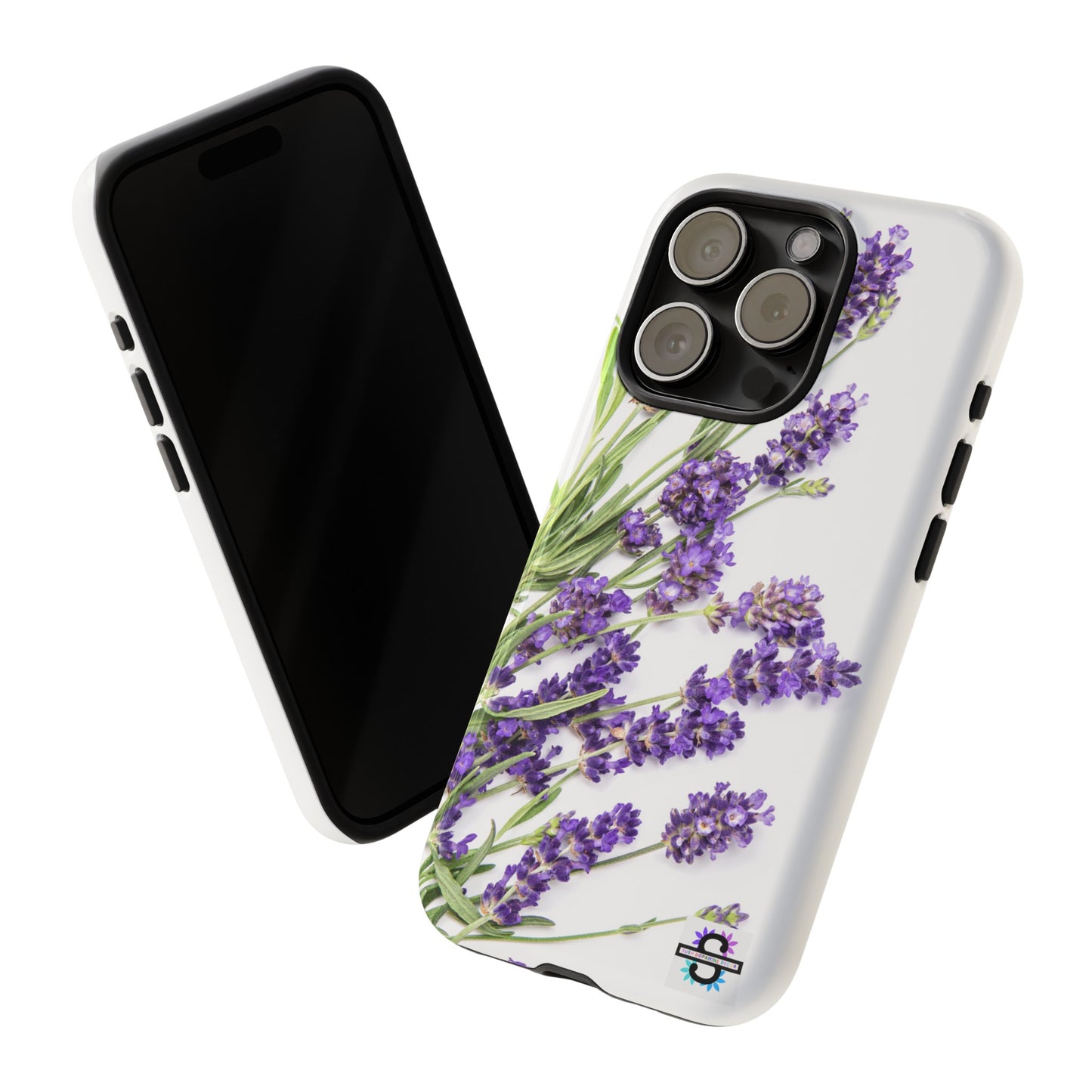 Lavender Print Hard Phone Cover, Mobile case