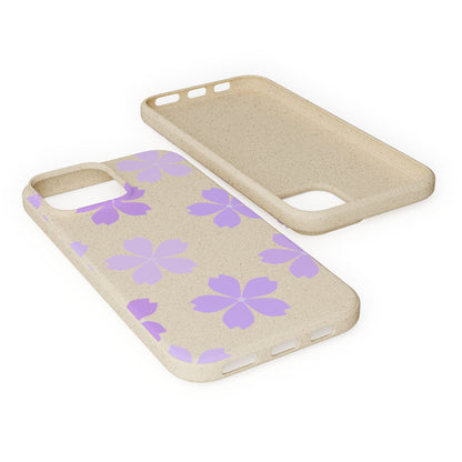 Eco friendly Purple Lavender Floral Design Phone case
