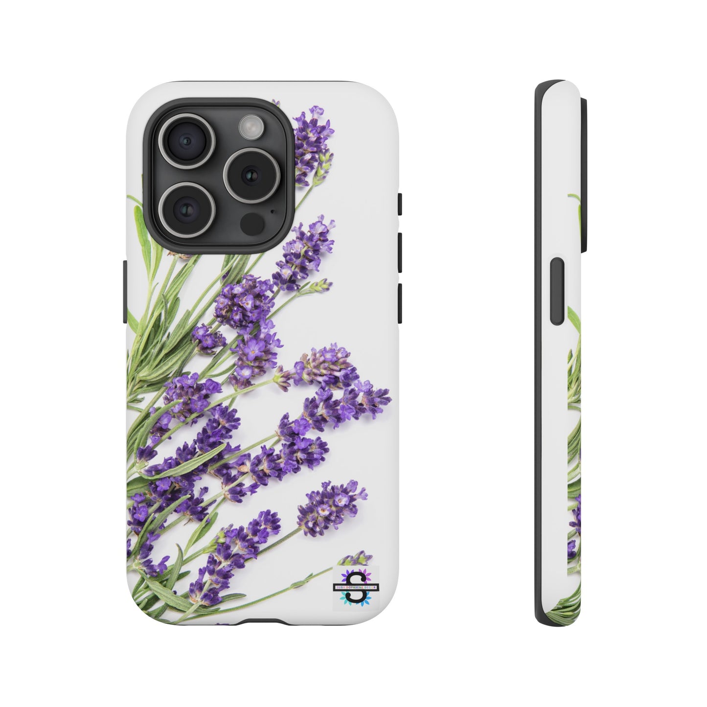 Lavender Print Hard Phone Cover, Mobile case