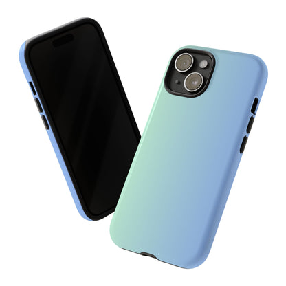 Blue Green gradient Tough Mobile Case