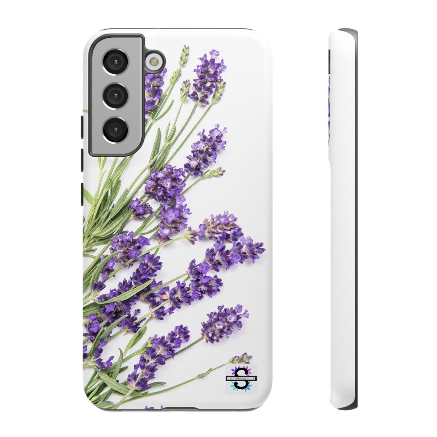 Lavender Print Hard Phone Cover, Mobile case