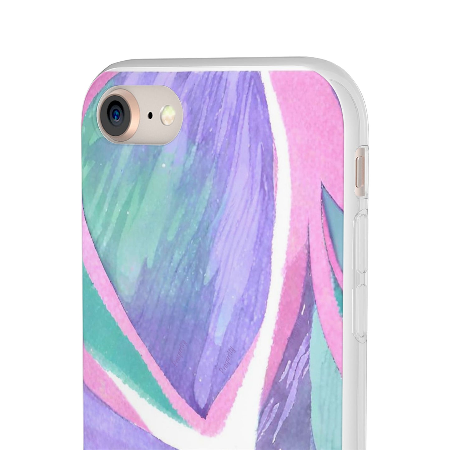 Subliminals for Prosperity | Purple Blue Green Pattern Phone cover | World's first Subliminals Brand | Sush Dopamine Decor