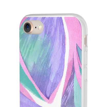 Subliminals for Prosperity | Purple Blue Green Pattern Phone cover | World's first Subliminals Brand | Sush Dopamine Decor