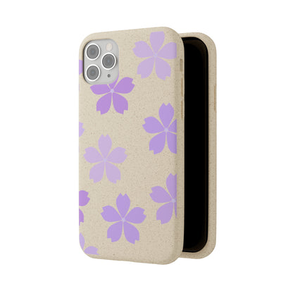 Eco friendly Purple Lavender Floral Design Phone case