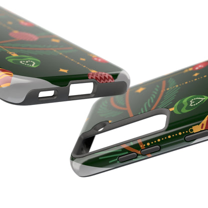 Cute Christmas print Mobile cover | Subliminal messaging to attract abundance| Manifest Abundance