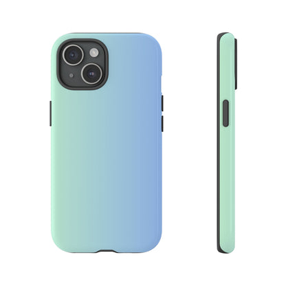 Blue Green gradient Tough Mobile Case