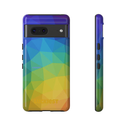 Chromatic Geometric Phone Cover | Mobile Cover  | Luckiest person alive subliminal