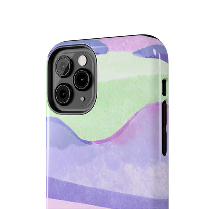 Vibrant Defenders: Amazing Pink Green Purple Blue Tough Phone Case | Mobile covers