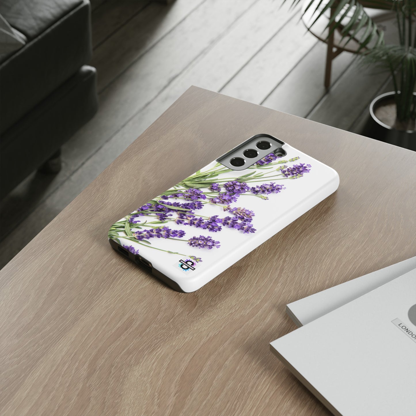 Lavender Print Hard Phone Cover, Mobile case