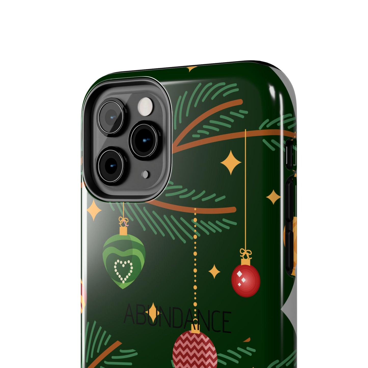 Cute Christmas print Mobile cover | Subliminal messaging to attract abundance| Manifest Abundance