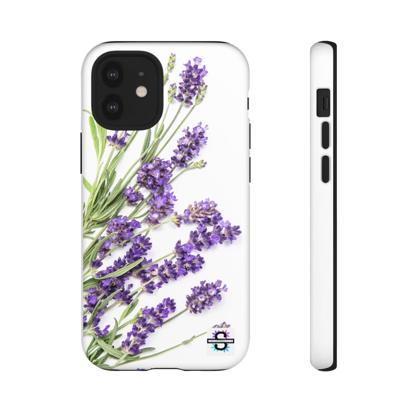 Lavender Print Hard Phone Cover, Mobile case