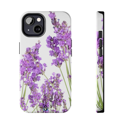 Purple Lavender print cute Phone Cover, Mobile case, iPhone 7 to iPhone15 AvailableSush Dopamine Decor