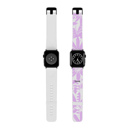 Pink Watch Band for Apple Watch, Rose Gold