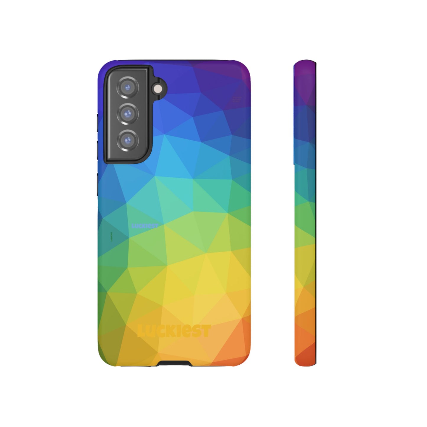 Chromatic Geometric Phone Cover | Mobile Cover  | Luckiest person alive subliminal