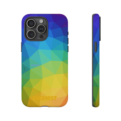 Chromatic Geometric Phone Cover | Mobile Cover  | Luckiest person alive subliminal