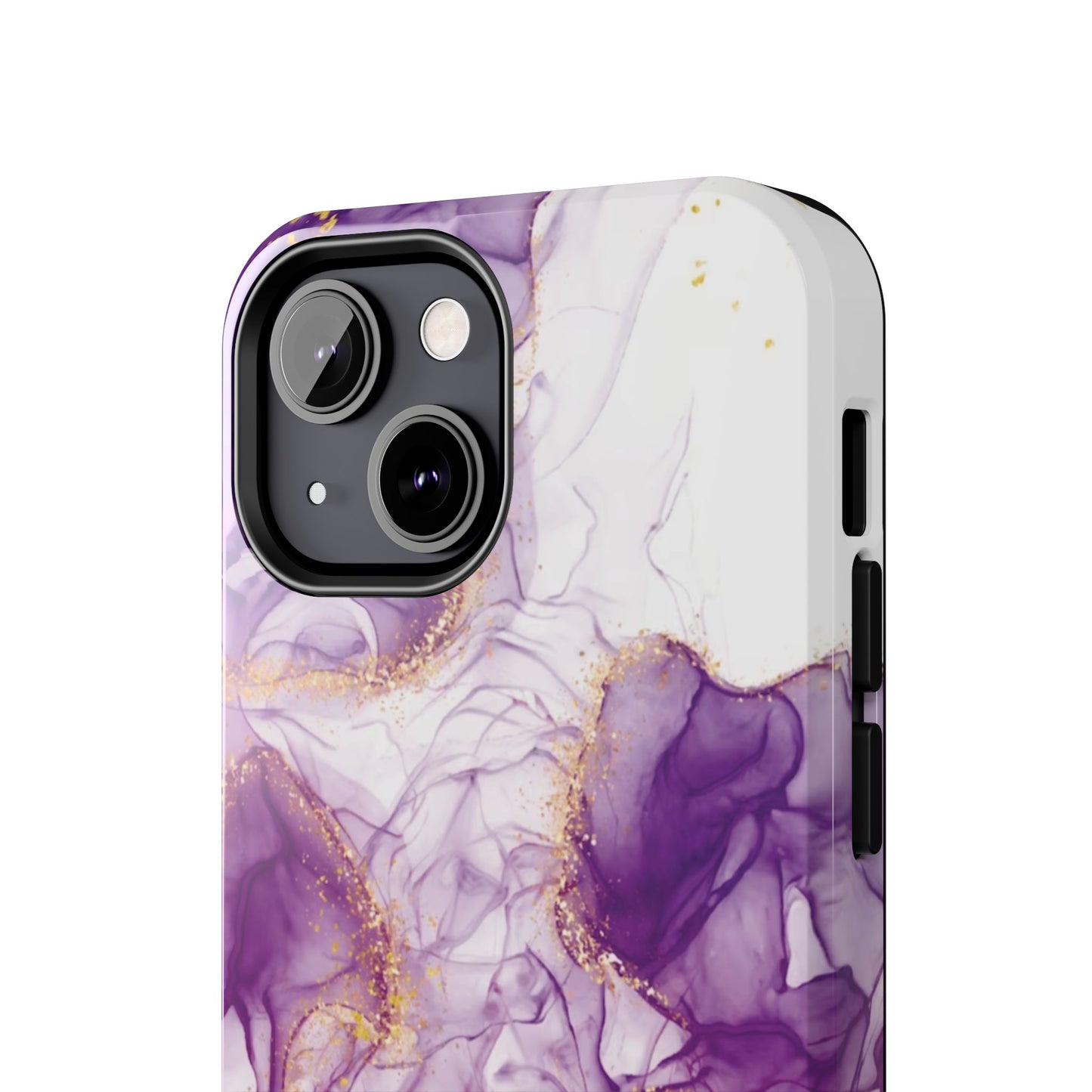 Purple White gold marble Tough Phone Case | Mobile cover