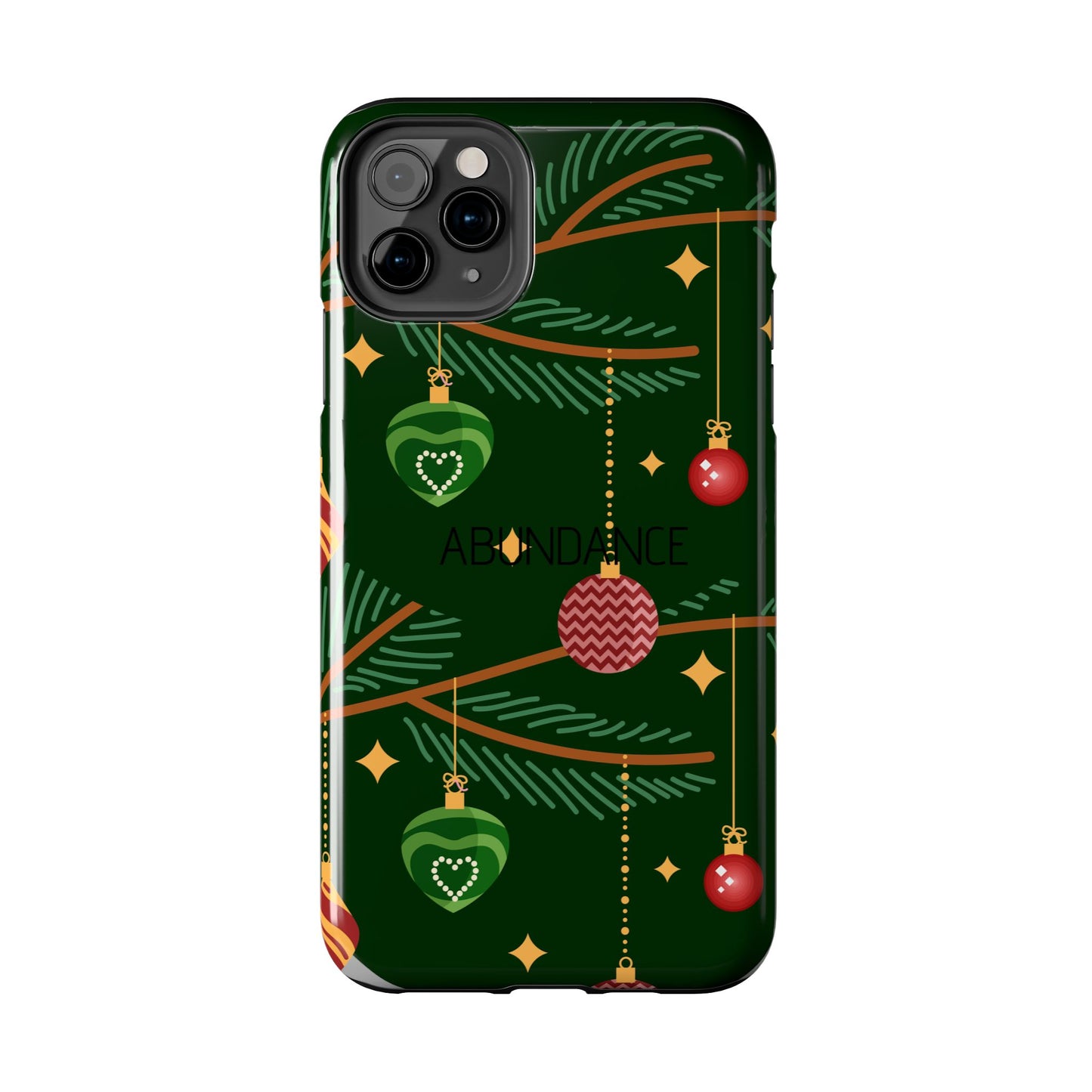 Cute Christmas print Mobile cover | Subliminal messaging to attract abundance| Manifest Abundance