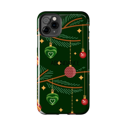 Cute Christmas print Mobile cover | Subliminal messaging to attract abundance| Manifest Abundance