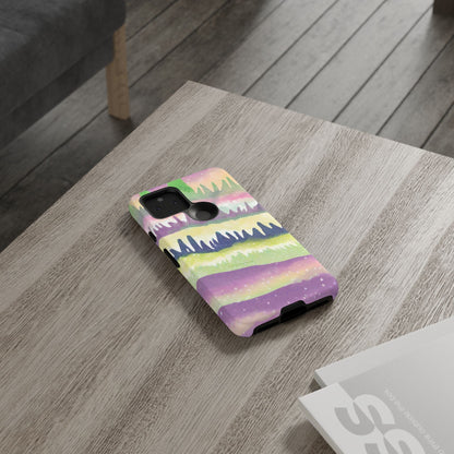 Limited Edition | Subliminals for good grades | Beautiful Abstract Landscape Phone Case – Nature Design Mobile Cover with Dual Protection
