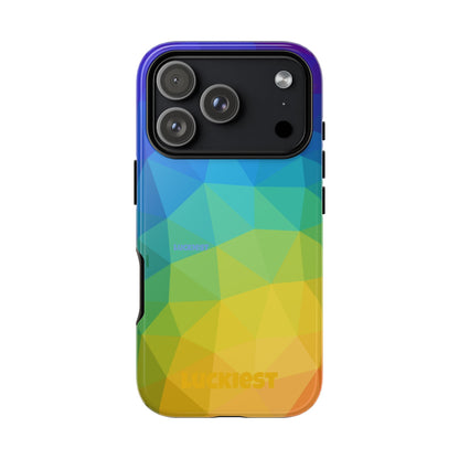 Chromatic Geometric Phone Cover | Mobile Cover  | Luckiest person alive subliminal