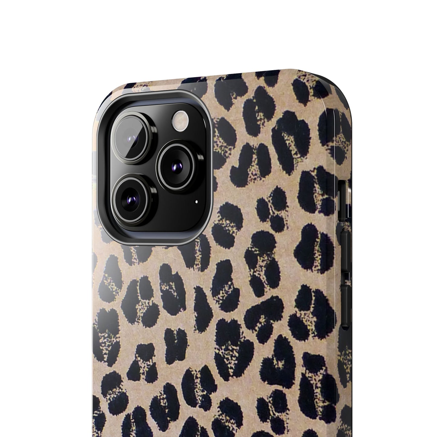 Black and Brown Mobile Cover, Leopard Print, Stylish Mobile Case, Accessories