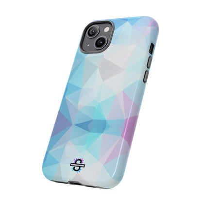 Geometric Blue Phone Cover