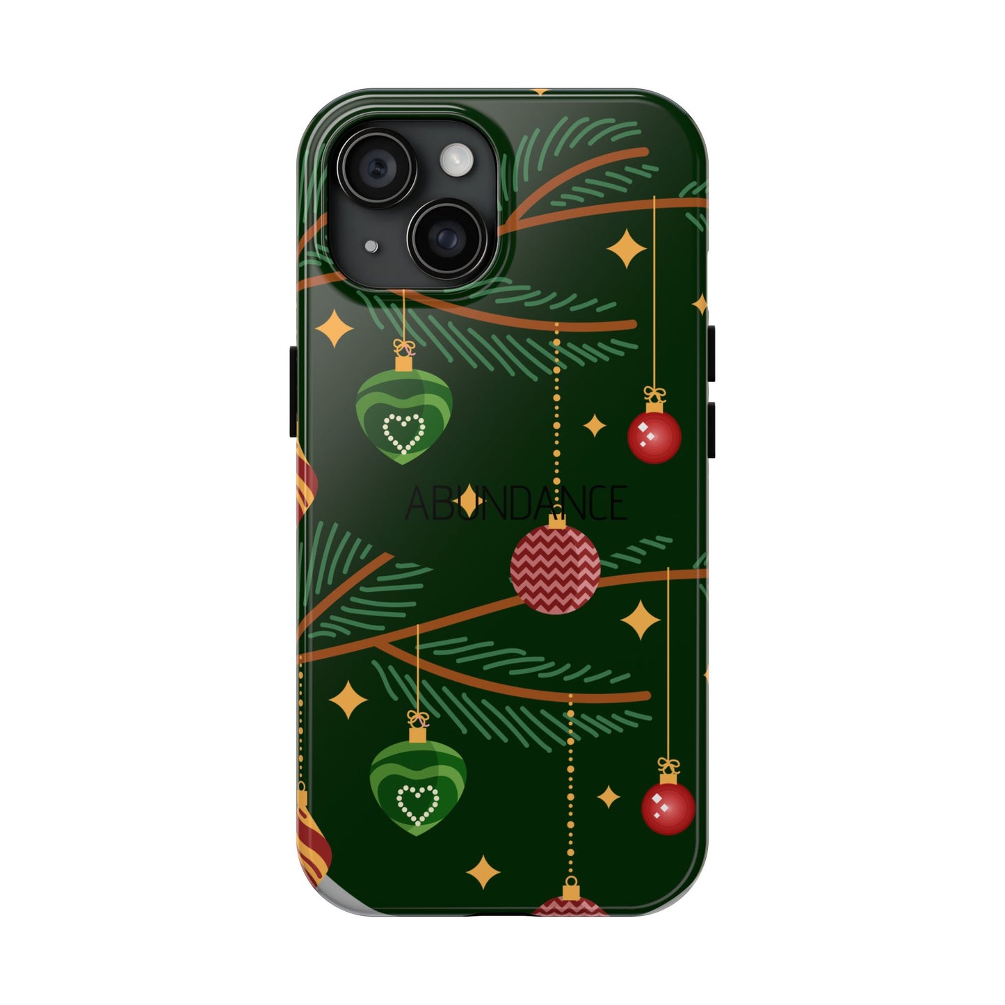 Cute Christmas print Mobile cover | Subliminal messaging to attract abundance| Manifest Abundance